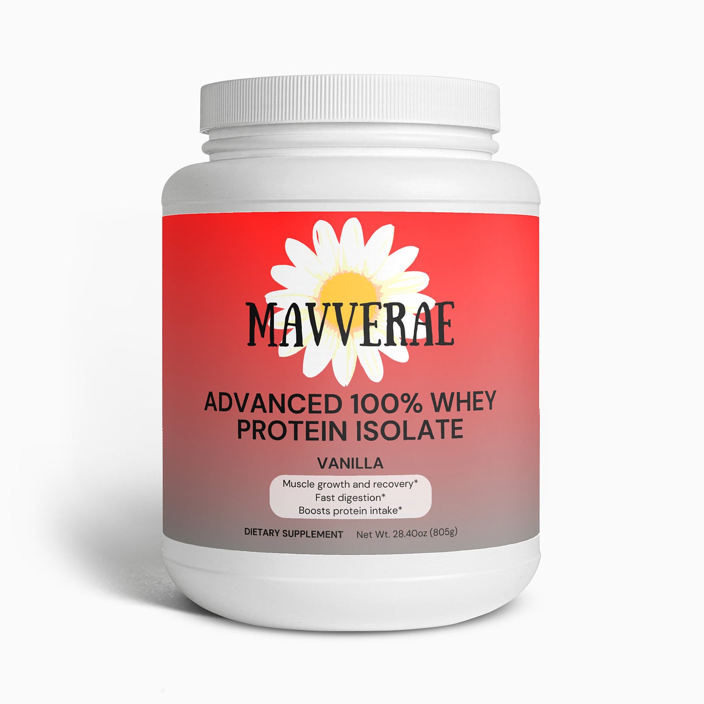 Advanced 100% Whey Protein Isolate (Vanilla)