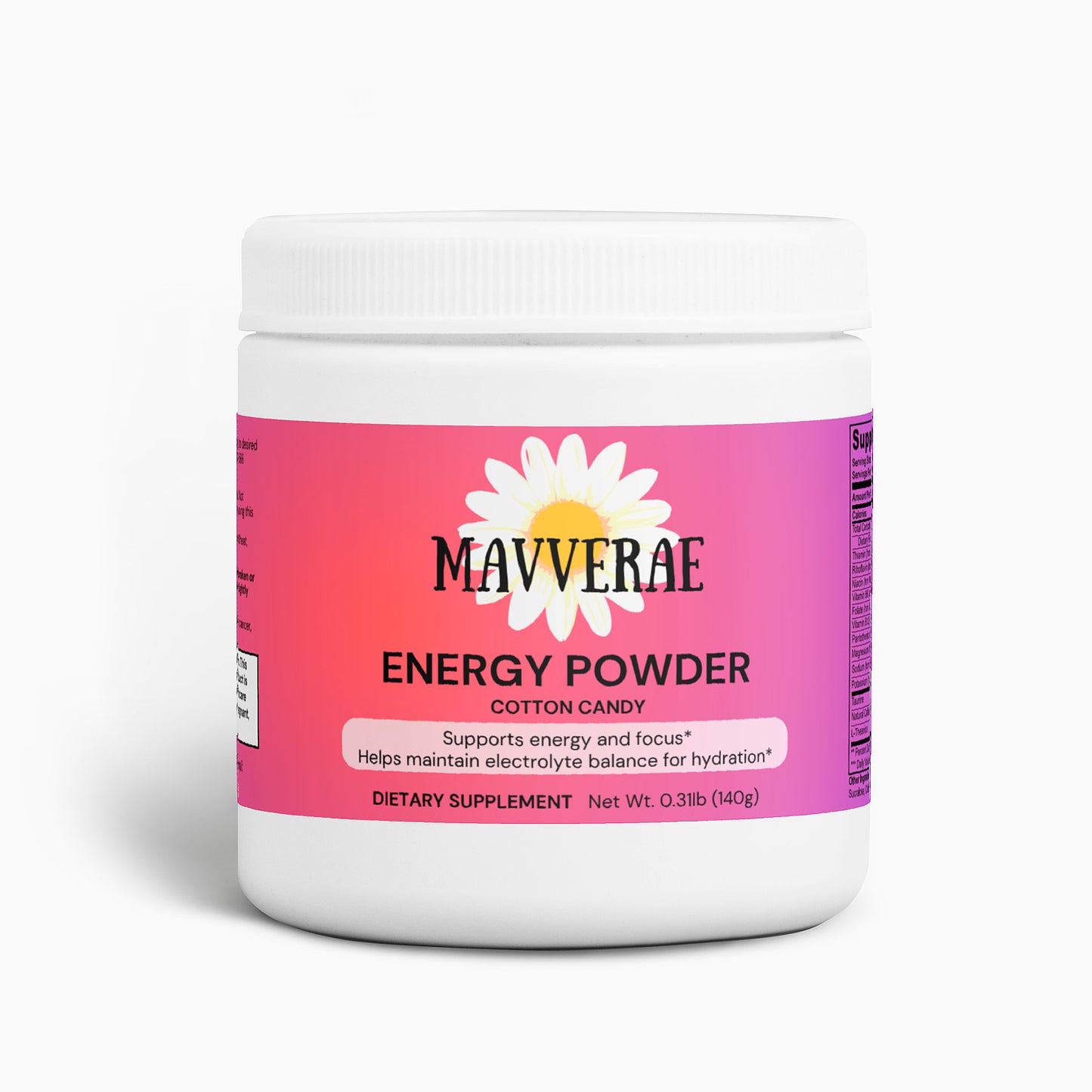 Energy Powder (Cotton Candy)