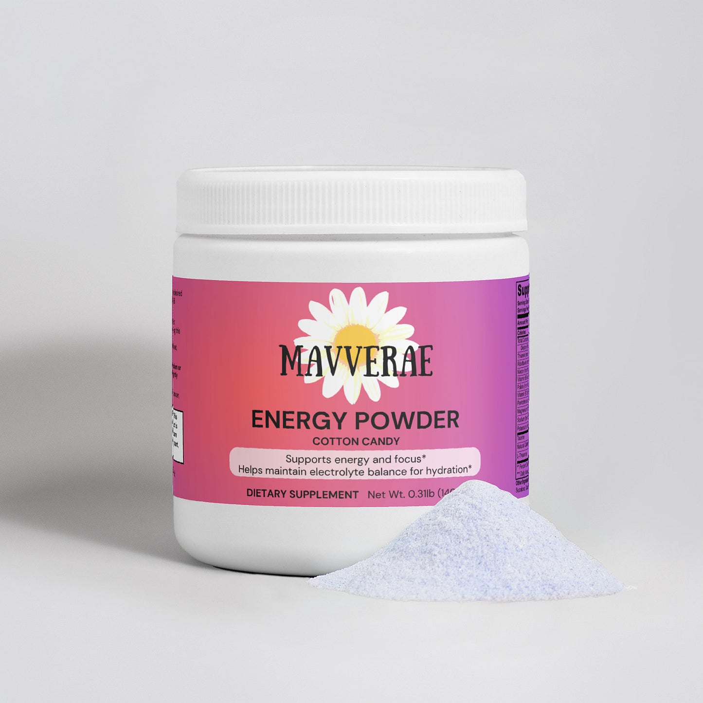 Energy Powder (Cotton Candy)