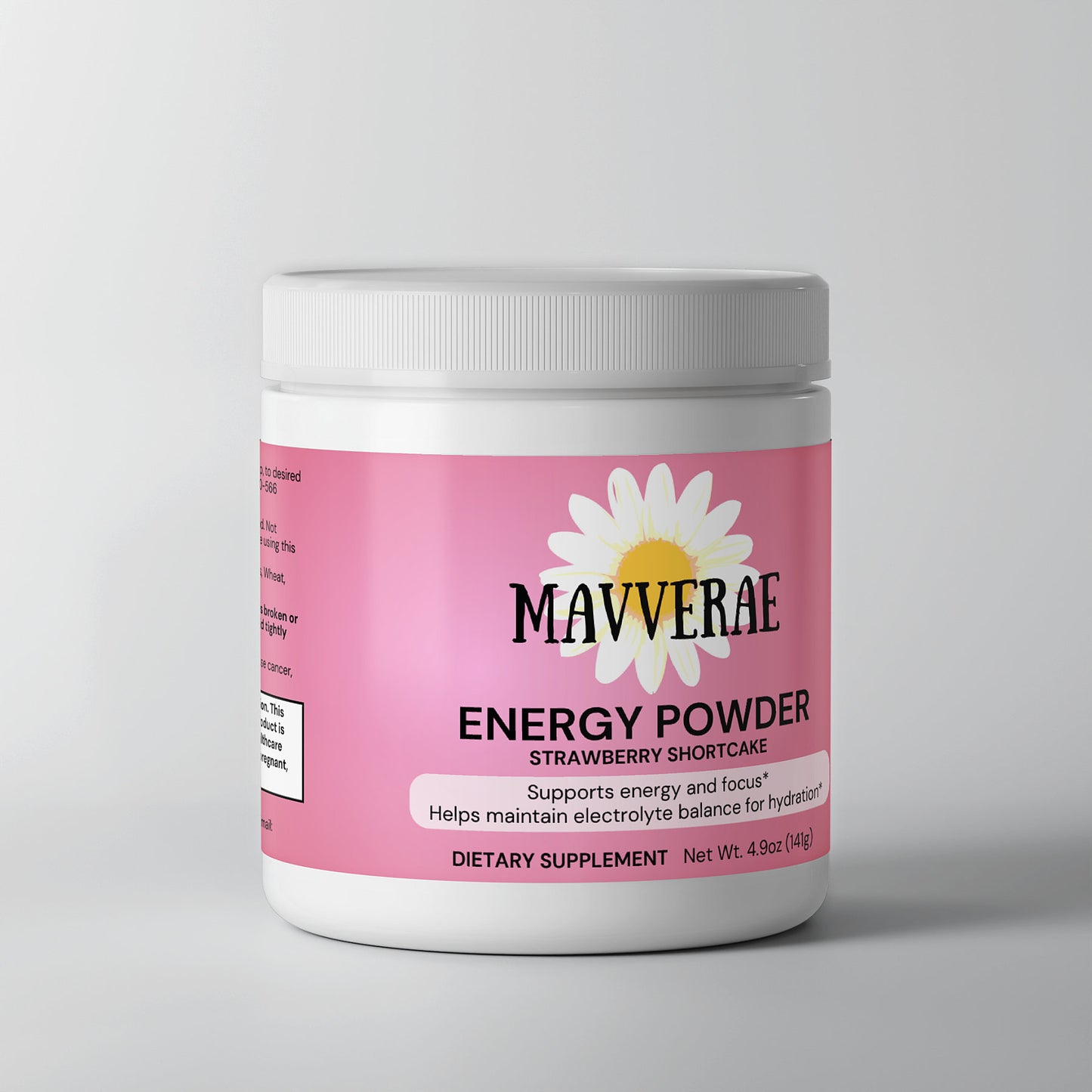 Energy Powder (Strawberry Shortcake)