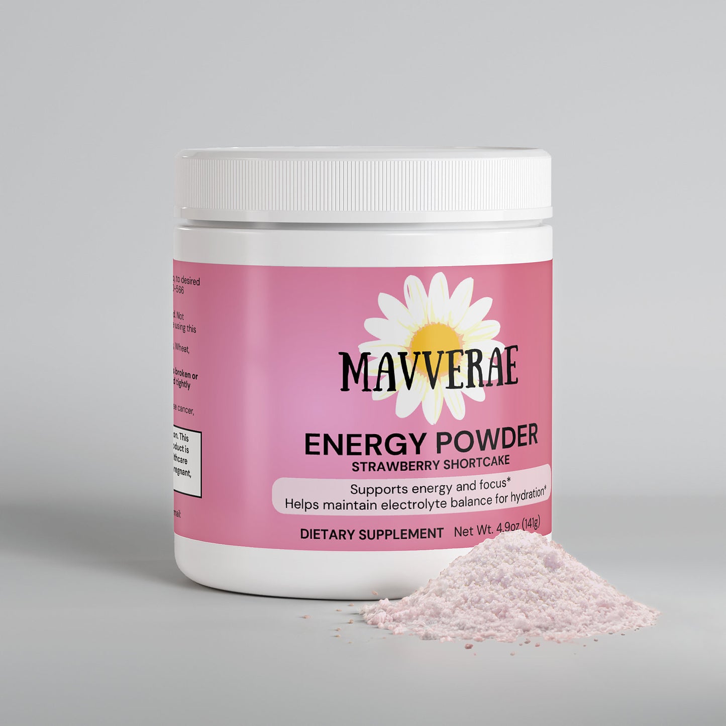 Energy Powder (Strawberry Shortcake)