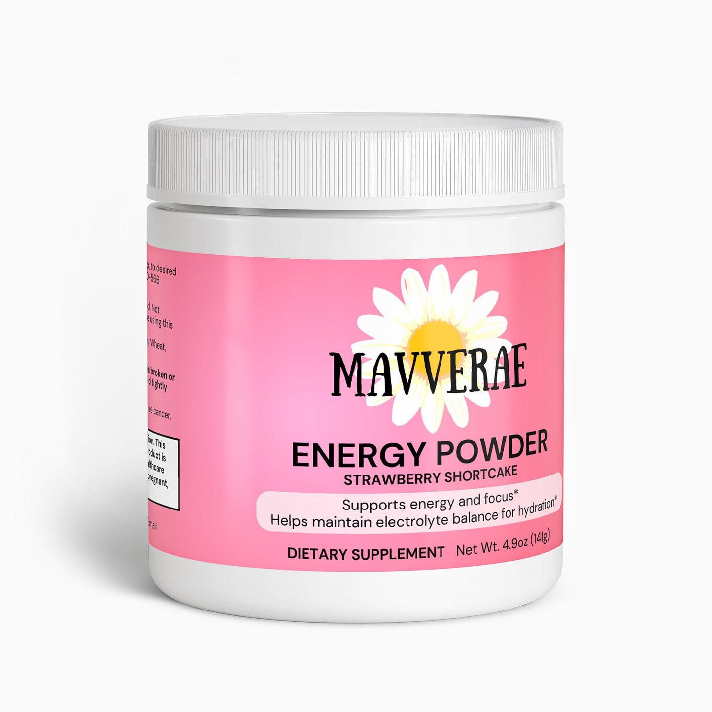 Energy Powder (Strawberry Shortcake)